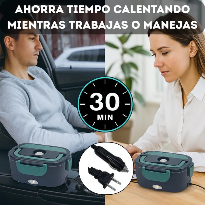 Lonchera Térmica 🌡️ Multiusos Eléctrica🍖🍗🍝