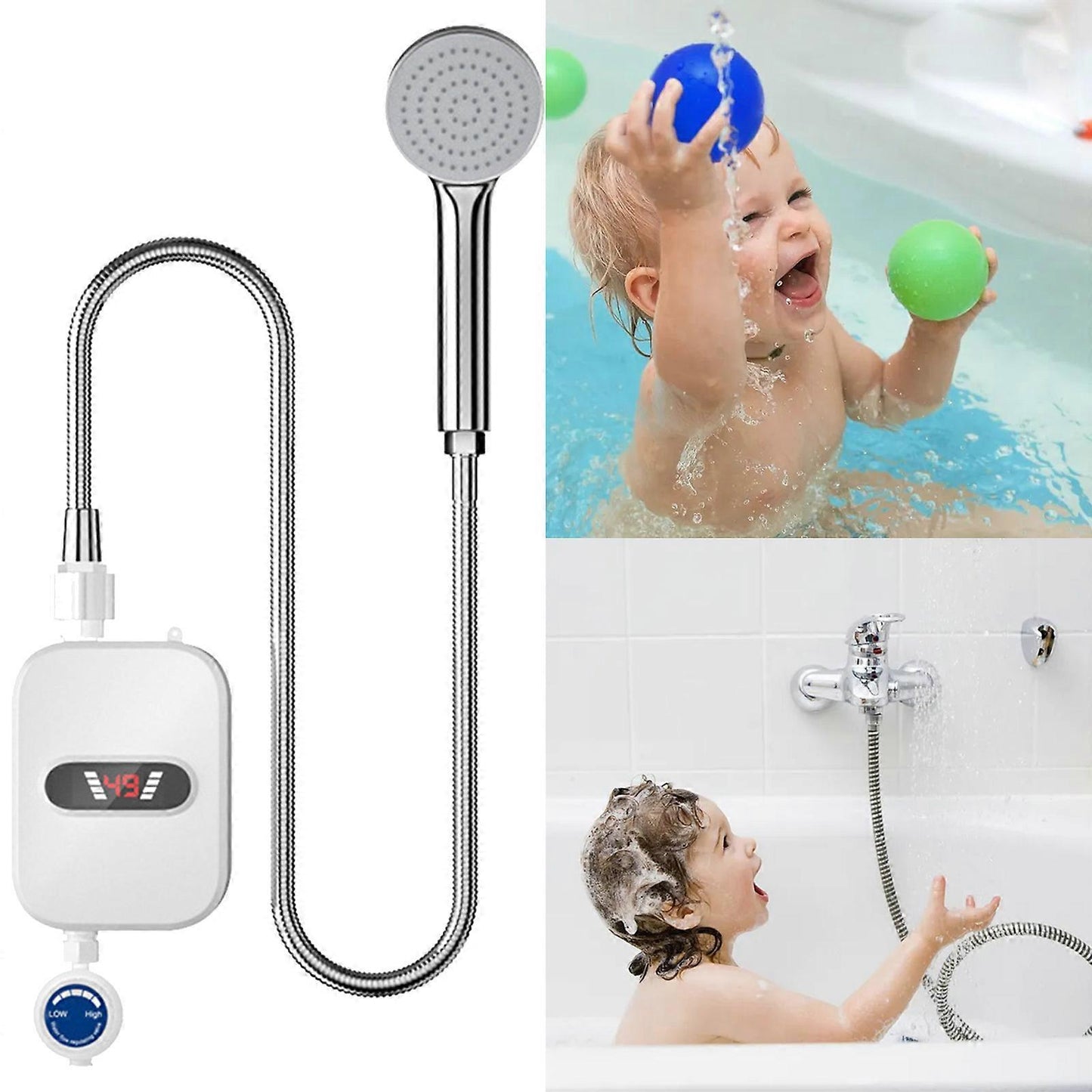 CALENTADOR DE AGUA PARA DUCHA  💦💦.