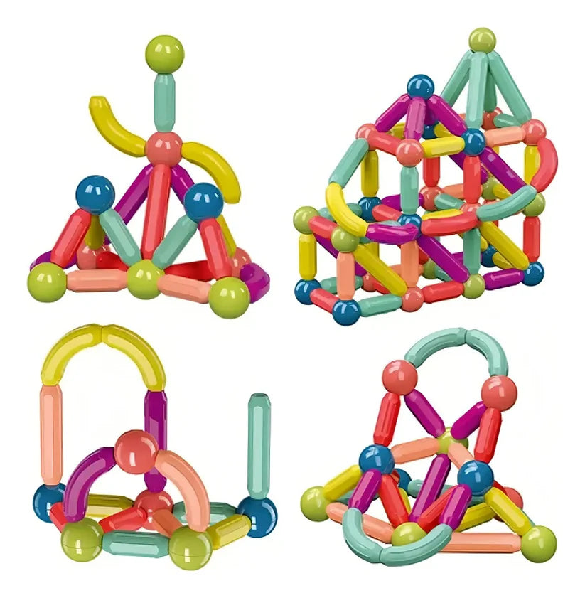 Juego de Bloques  Magnéticos Para Armar | 36 Pcs