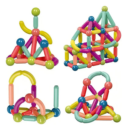 Juego de Bloques  Magnéticos Para Armar | 36 Pcs