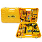 SET TALADRO INALÁMBRICO BATERÍA RECARGABLE TASBEL + SET DE HERRAMIENTAS