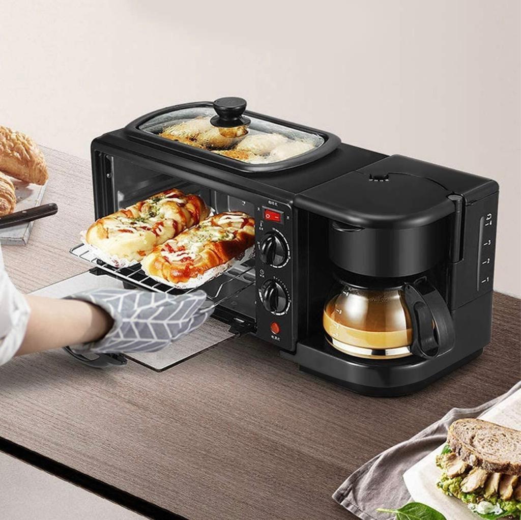 Horno Multifuncional Eléctrico 3en1 Sarten Cafetera & Horno