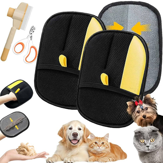 Guante Removedor de Pelo para Mascotas