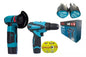 KIT MINI ESMERIL AMOLADORA + TALADRO INALAMBRICO 2 BATERIA