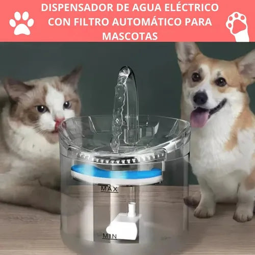 bebedero de agua para mascotas