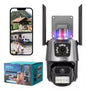 Cámara de seguridad Avanzada con alarma y doble lente full HD - Máxima resolución