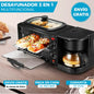 Horno Multifuncional Eléctrico 3en1 Sarten Cafetera & Horno