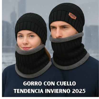 Gorro de invierno unisex con proteccion en el cuello OFERTA EXCLUSIVA 2X1 😱😱