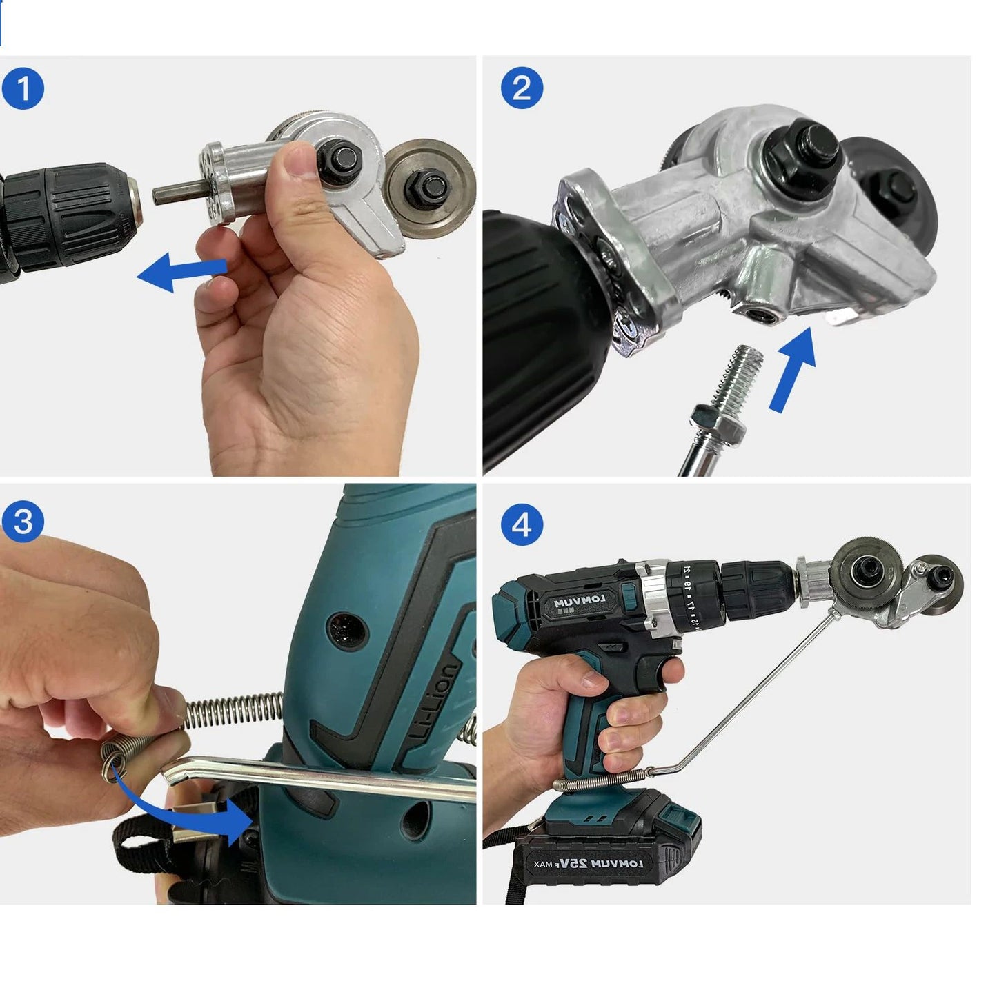 ADAPTADOR PARA CORTAR LAMINA DE METAL
