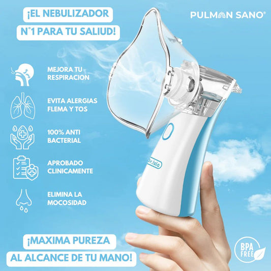 Nebulizador portátil recargable