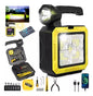 Linterna led solar portatil+Kit de Herrmientas.