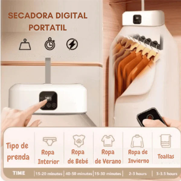 Secador de ropa portátil  👔 👖