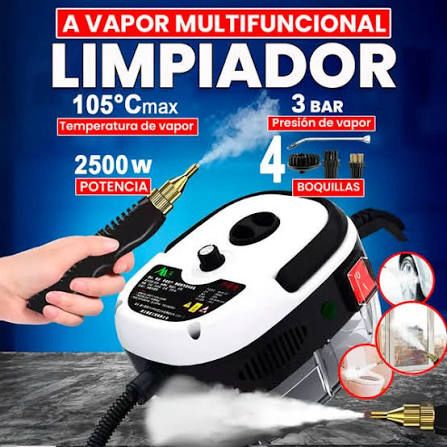 Limpiador De Vapor Presurizado De Alta Temperatura 2800w