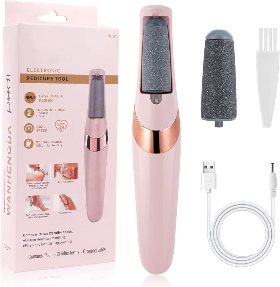 REMOVEDOR ELECTRICO DE CALLOS PARA PIES RECARGABLE