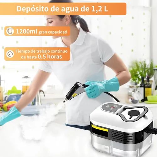 Limpiador De Vapor Presurizado De Alta Temperatura 2800w