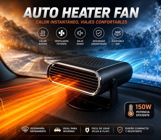 CALEFACTOR PORTATIL PARA AUTO