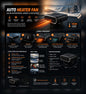 CALEFACTOR PORTATIL PARA AUTO