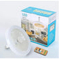 Ampolleta 3 en 1: Ventilador, Luz LED y Control Remoto + ENVIO GRATIS 🎁 Y PAGA EN 🏠